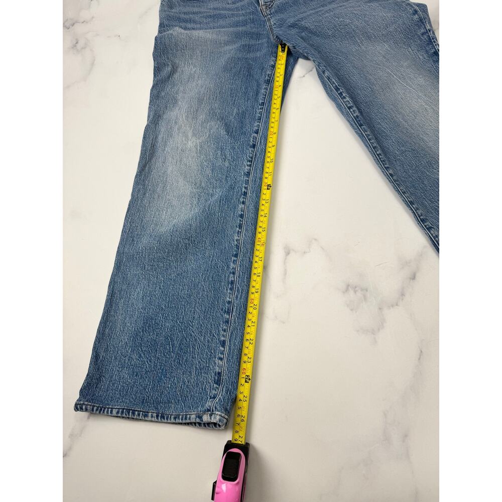 J.Crew Full Length Wide Leg Jeans 28 Vintage Wash Coastal Chic Denim Pristine - Picture 9 of 14